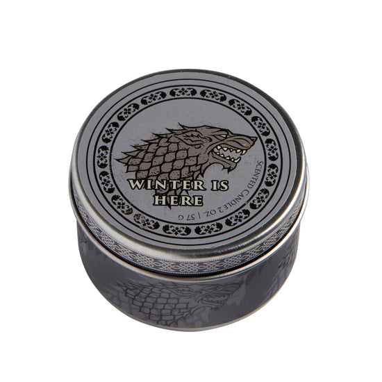 Game of Thrones House Stark Scented Metal Tin Candle