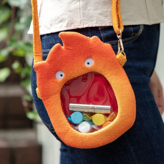 Howl's Moving Castle Calcifer Crossbody Ita Bag