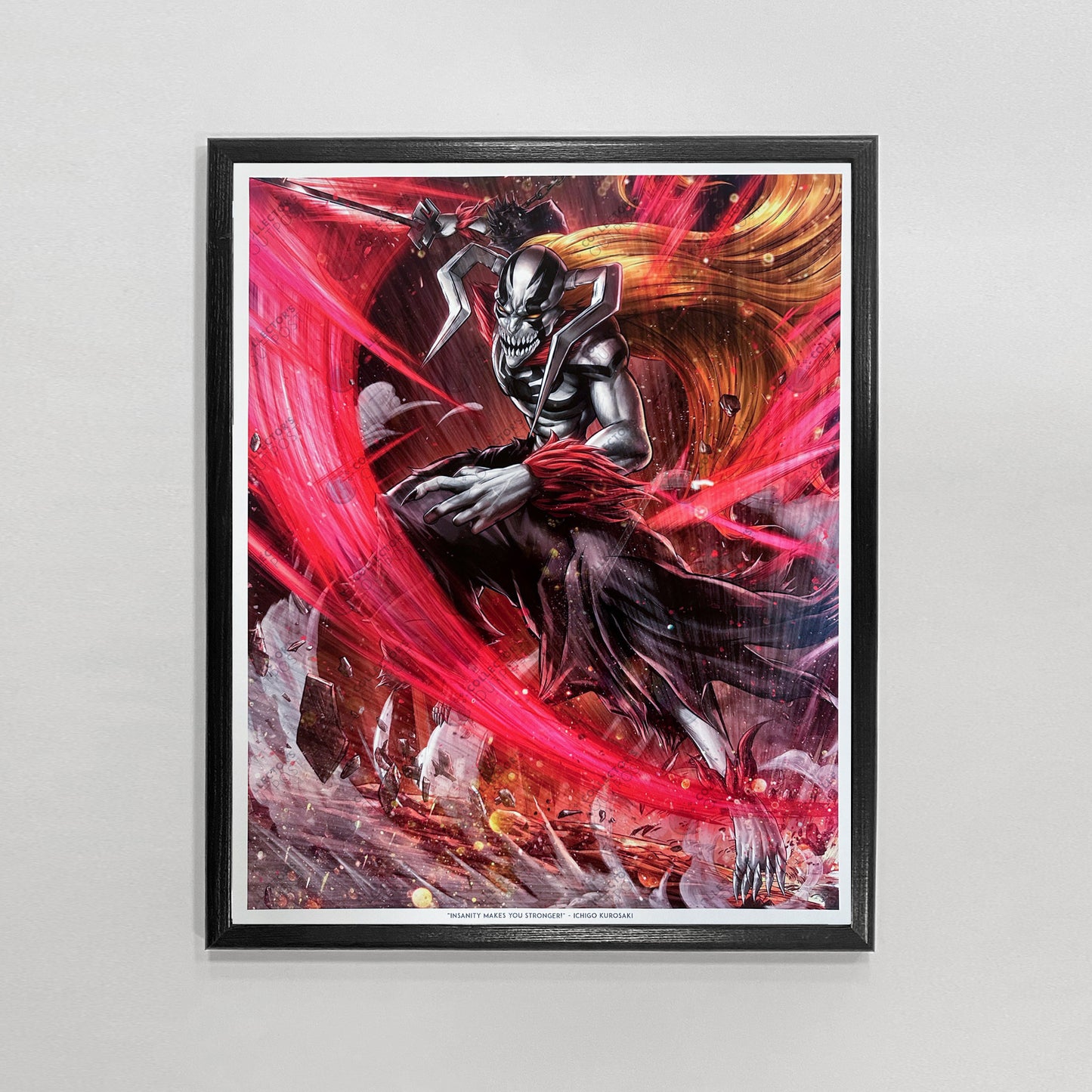 Ichigo Kurosaki (Vasto Lorde Hollow Form) Bleach Premium Art Print