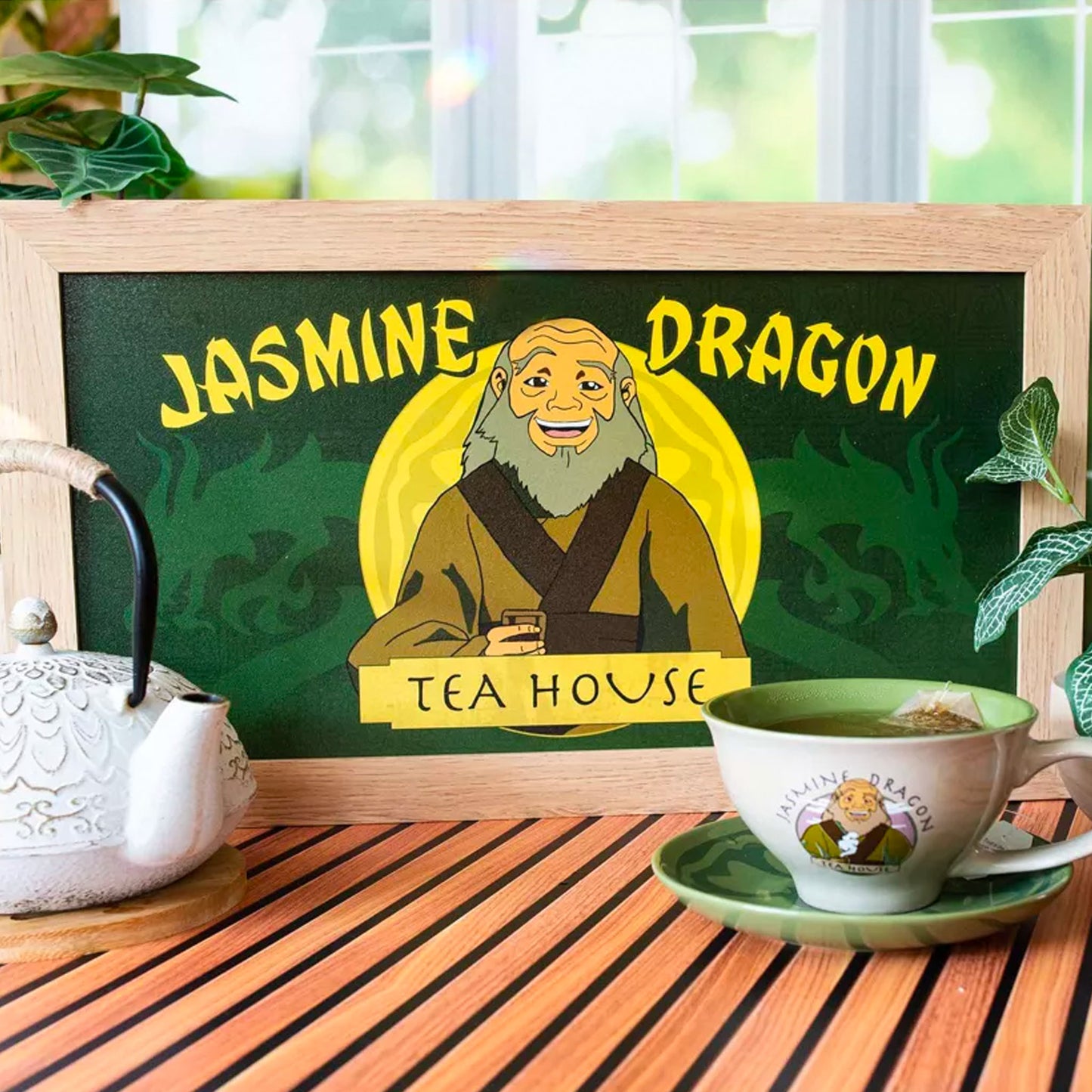 Iroh (Avatar: The Last Airbender) Jasmine Dragon Tea House Wall Sign