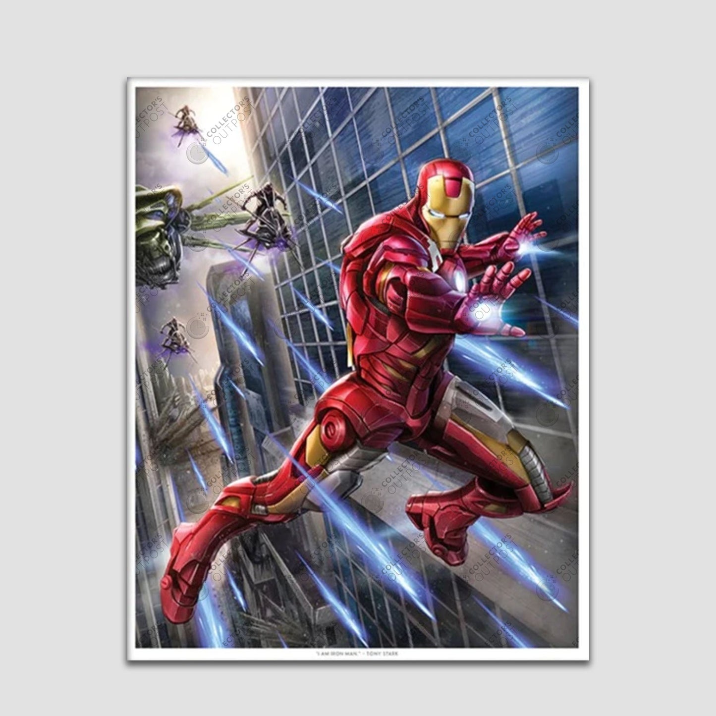 Load image into Gallery viewer, Iron Man &amp;quot;I am Iron Man!&amp;quot; (Marvel) Premium Art Print
