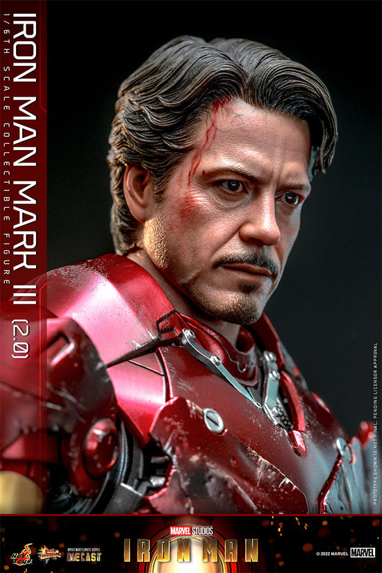 *Pre-Order* Iron Man Mark III (2.0) Collector Edition Marvel 1:6 Diecast Figure by Hot Toys