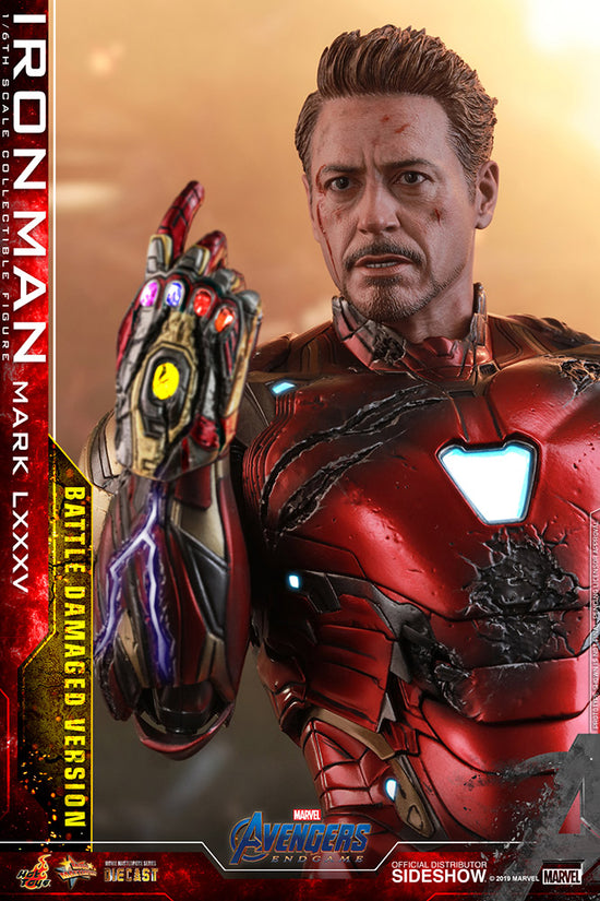 Iron Man Mark LXXXV (Battle Damaged Version) Special Edition 1/6 Scale Figure by Hot Toy