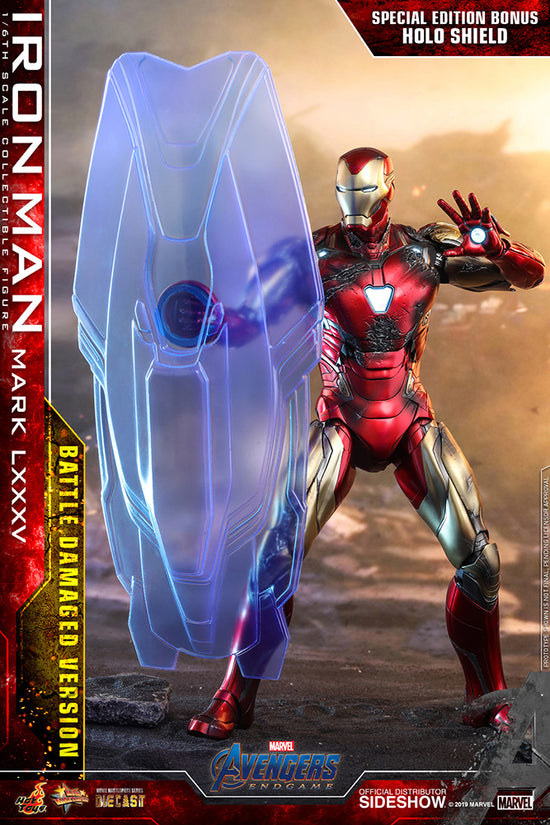 Iron Man Mark LXXXV (Battle Damaged Version) Special Edition 1/6 Scale Figure by Hot Toy