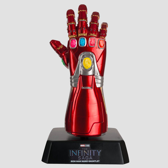 Load image into Gallery viewer, Iron Man Nano Gauntlet (Marvel Movie Museum) 8&amp;quot; Prop Replica Statue
