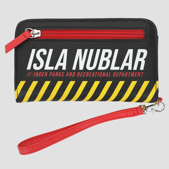 Load image into Gallery viewer, Isla Nublar (Jurassic Park) Phone Wallet Wristlet
