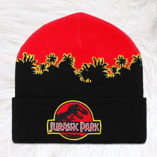 Jurassic Park Landscape Beanie Hat