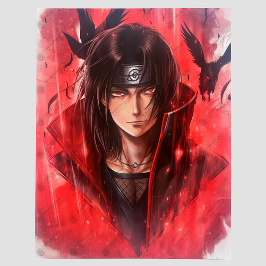Load image into Gallery viewer, Itachi &amp;quot;Prince of Crows&amp;quot; (Naruto Shippuden) Legacy Premium Art Print
