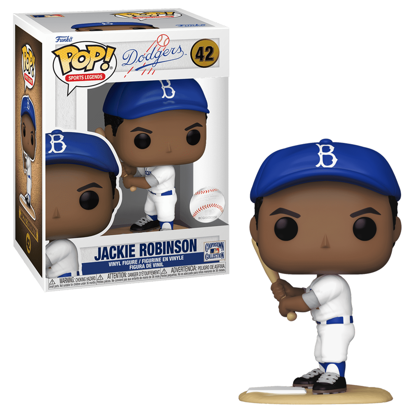 Jackie Robinson LA Dodgers MLB Funko Pop! Sports Legends #42