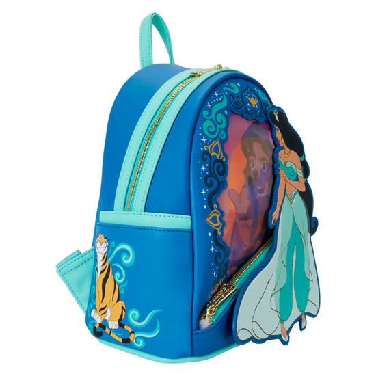 Jasmin and Aladdin Lenticular Dinsey Mini Backpack by Loungefly