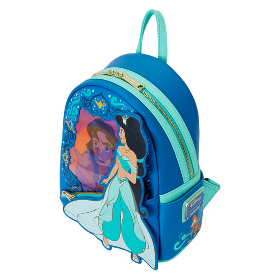 Jasmin and Aladdin Lenticular Dinsey Mini Backpack by Loungefly