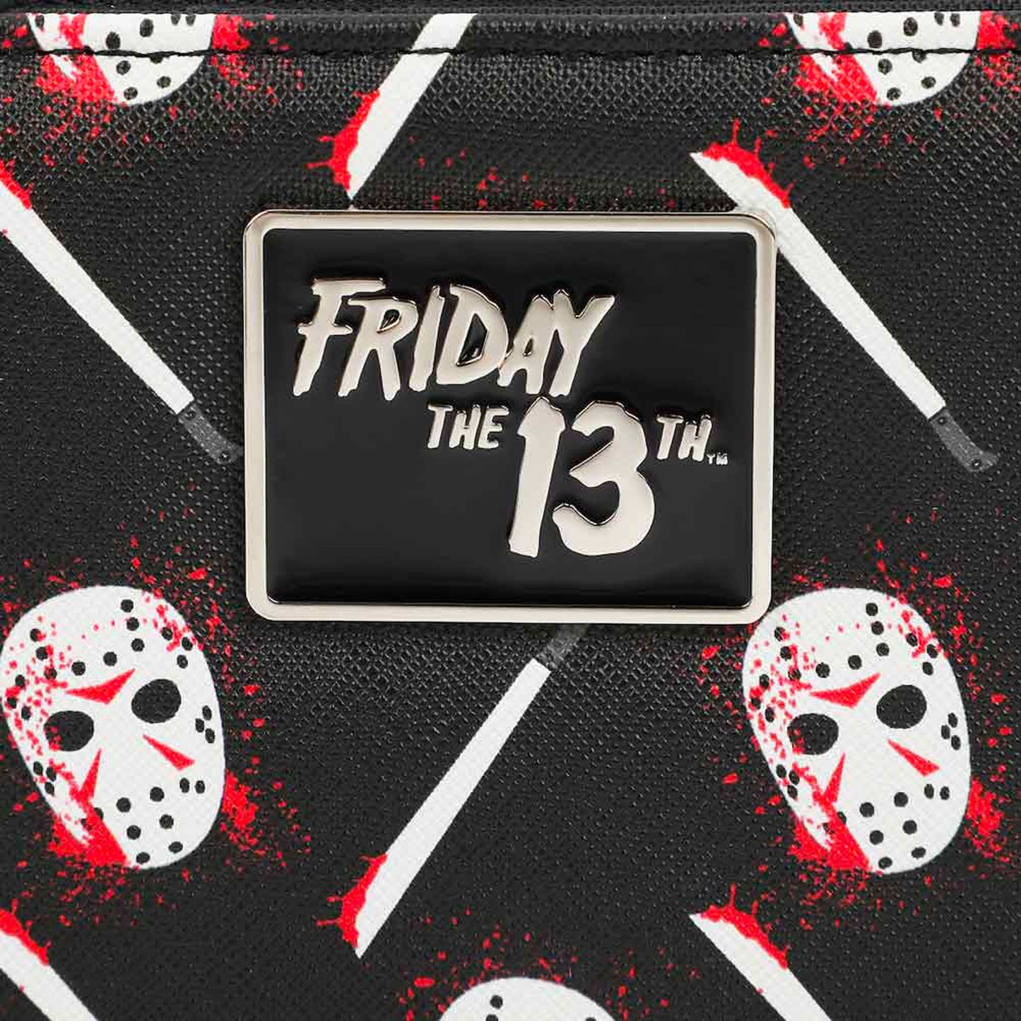 Jason (Friday the 13th) AOP Zip Clutch Wallet