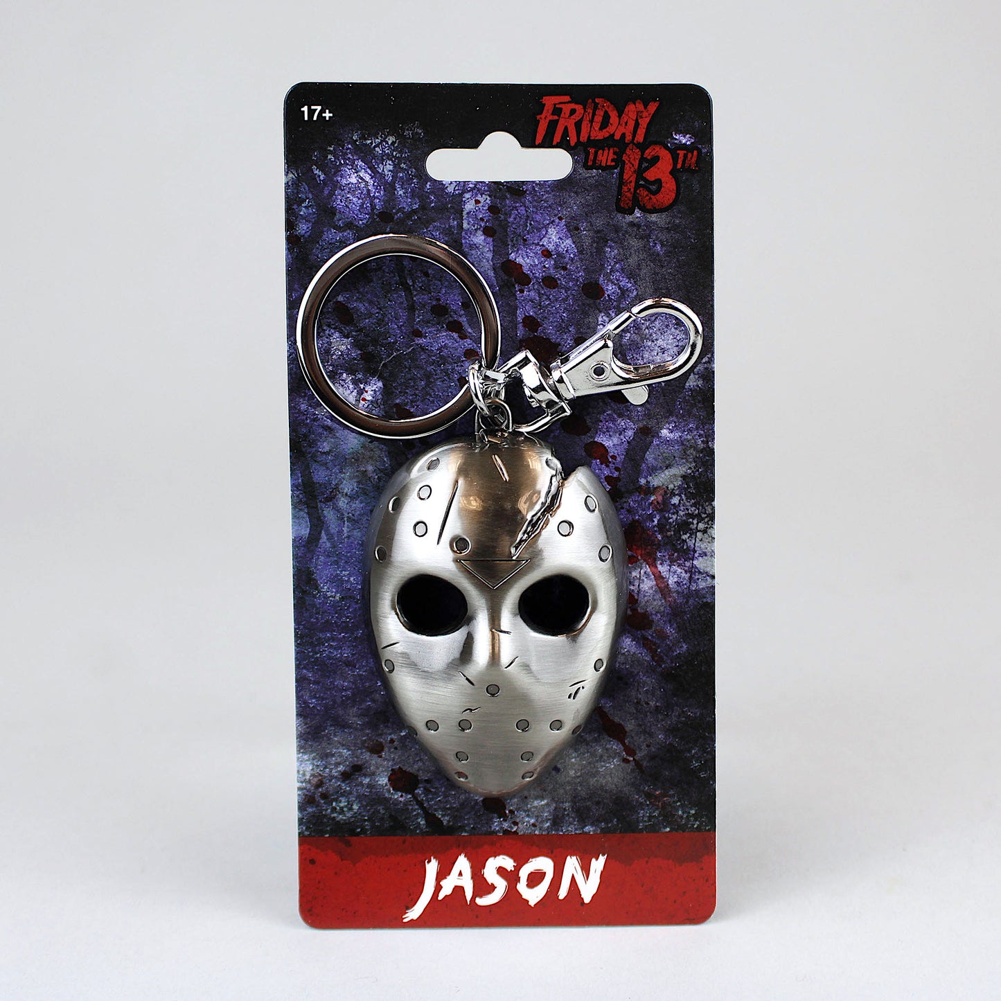 Load image into Gallery viewer, Jason Mask (Friday the 13th) 3D Metal Keychain
