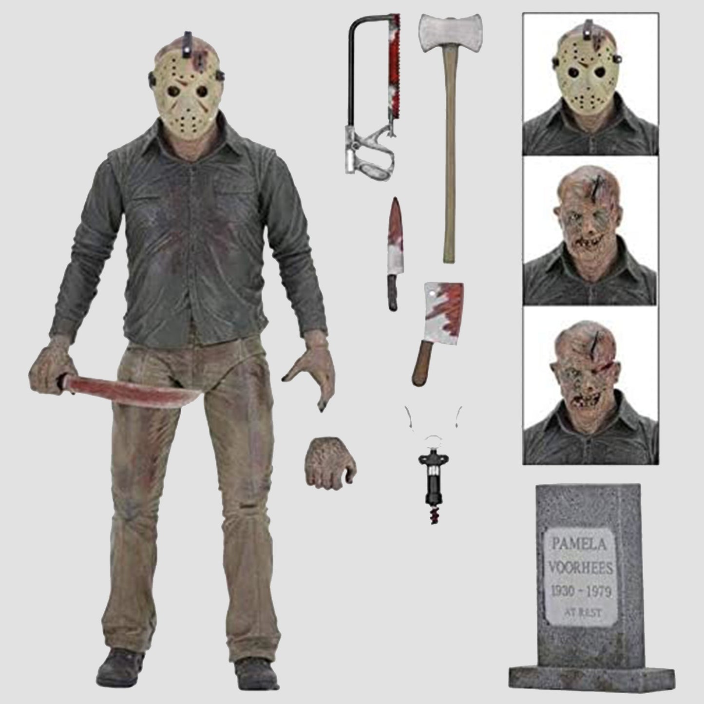 Load image into Gallery viewer, Jason Voorhees (Friday the 13th: The Final Chapter) Part 4 NECA Ultimate Edition Action Figure
