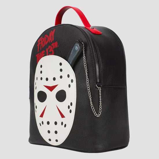 Jason Voorhees Mask & Cleaver (Friday the 13th) Mini Backpack & Coin Purse