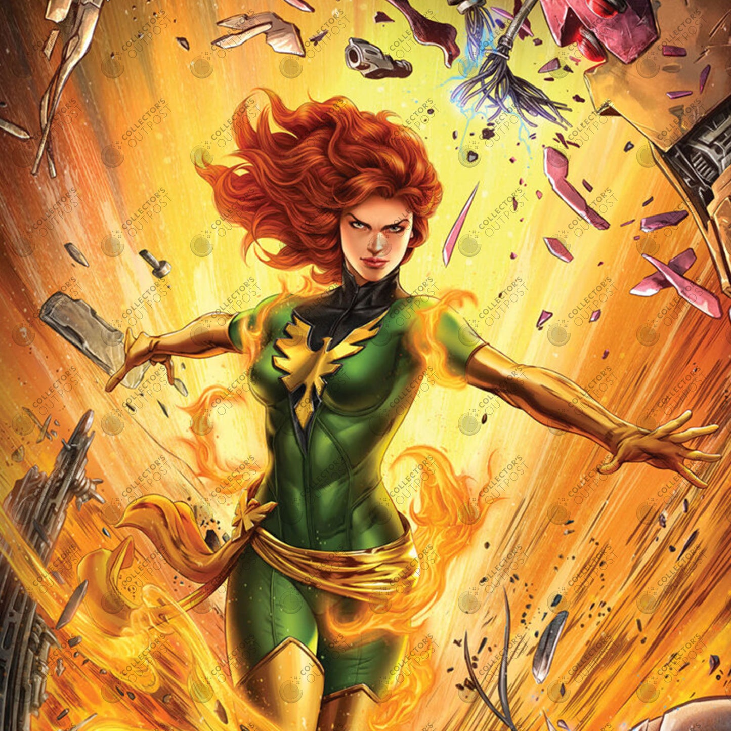 Jean Grey "The Phoenix" (X-Men) Marvel Comics Premium Art Print