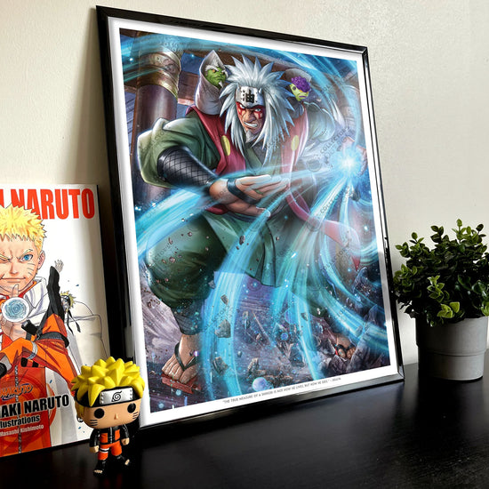 Jiraiya "Way of the Master" (Naruto Shippuden) Premium Art Print