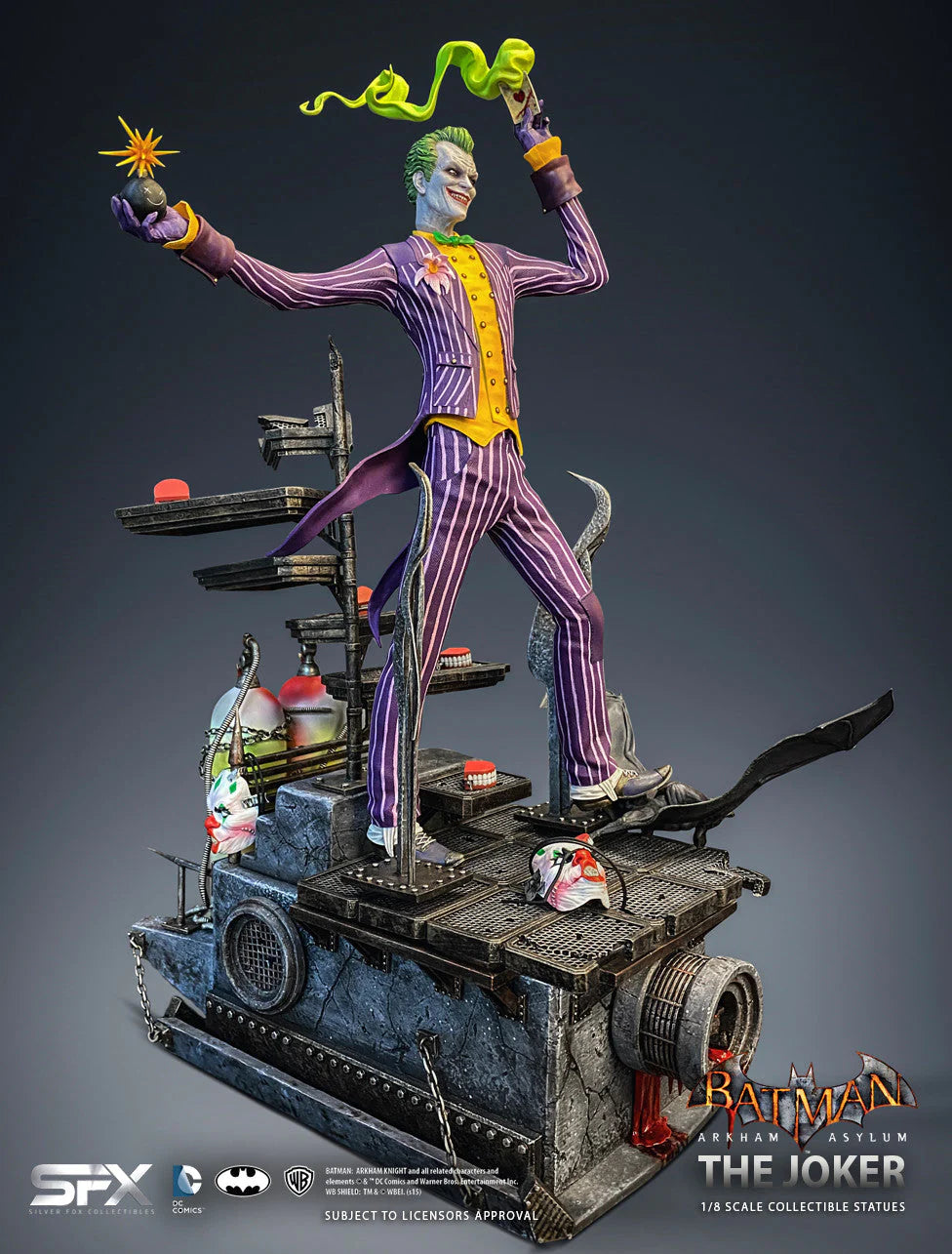 Arkham Asylum The Joker Statue 1/8 Scale Statue by SFX collectibles