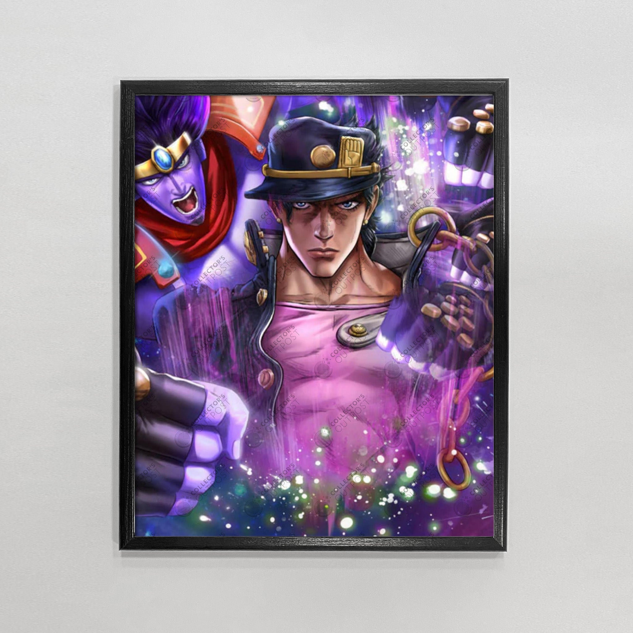 Jotaro Kujo (Jojo's Bizarre Adventure) Legacy Portrait Art Print ...