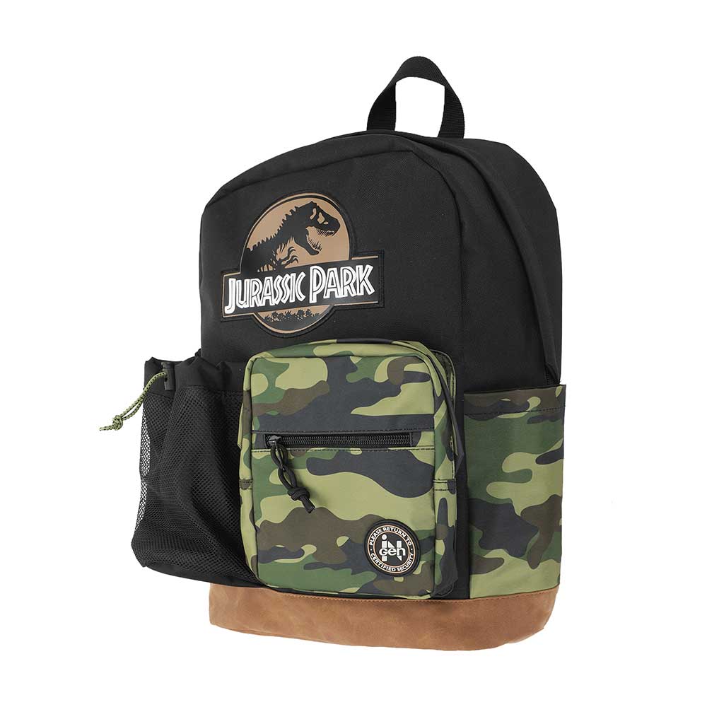 Jurassic Park Camo Laptop Backpack