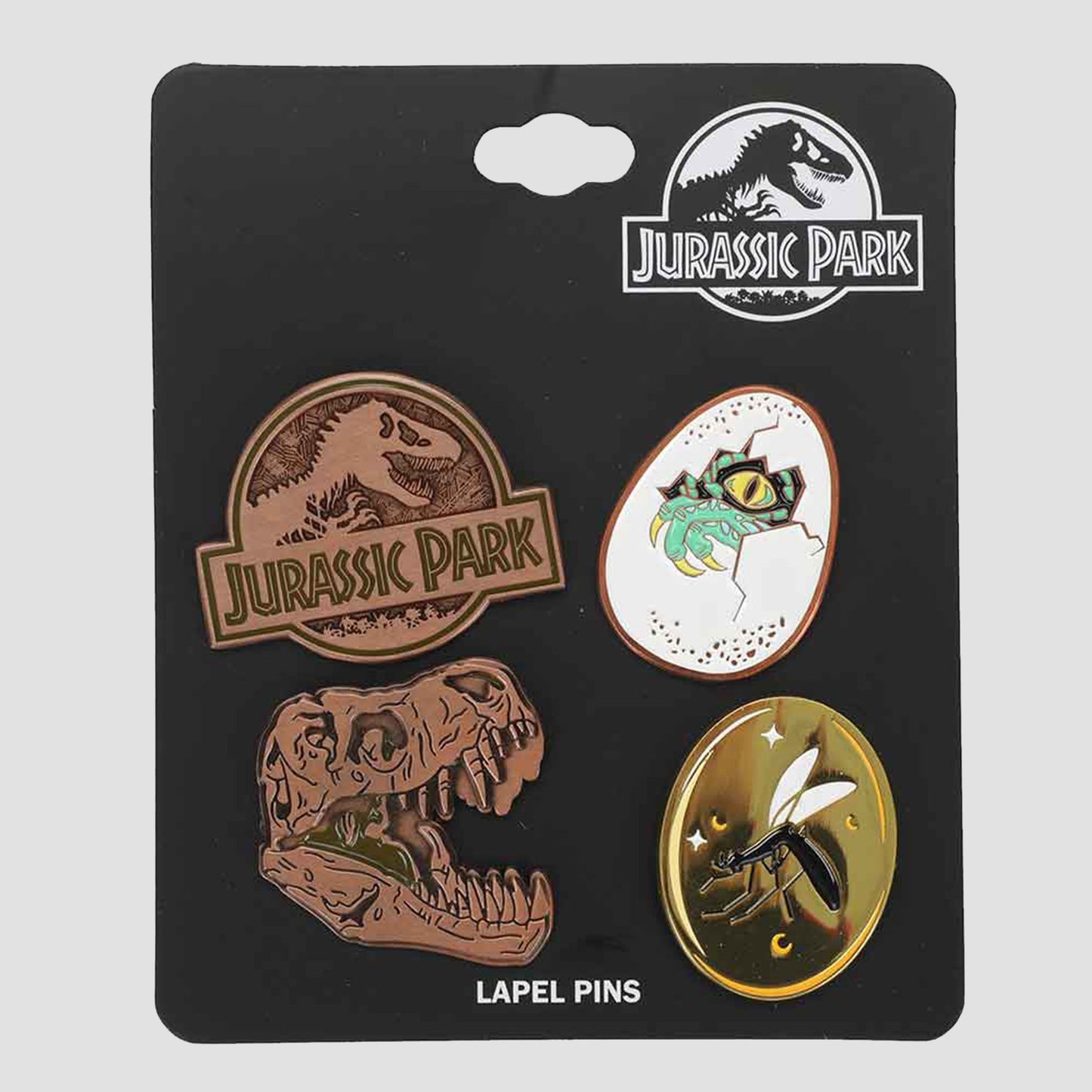 Jurassic Park Enamel Pin Set