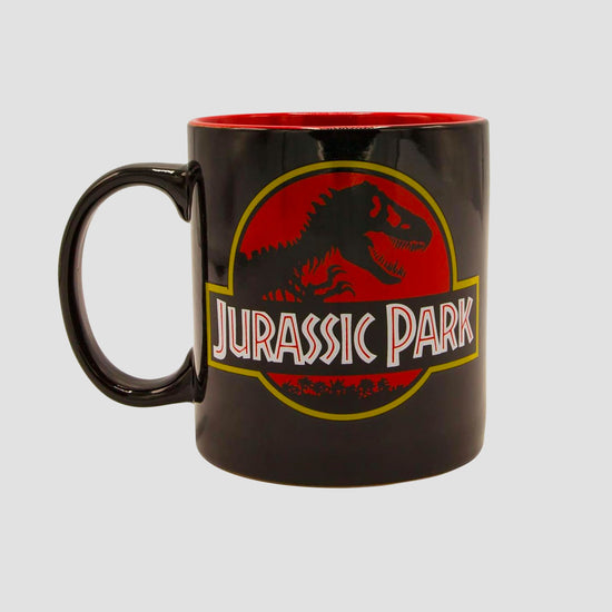 Load image into Gallery viewer, Jurassic Park Logo 20oz Ceramic Mug
