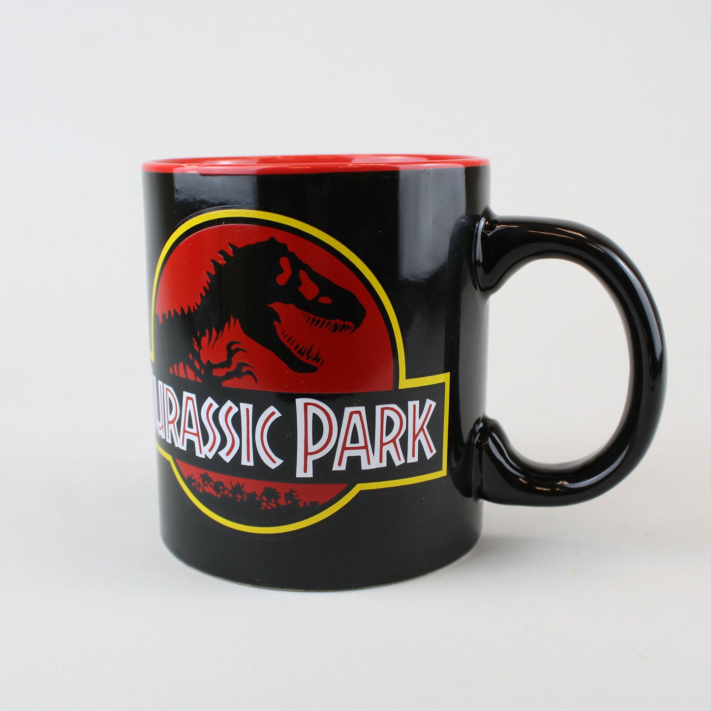 Load image into Gallery viewer, Jurassic Park Logo 20oz Ceramic Mug
