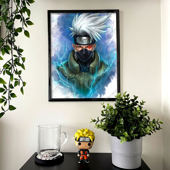 Kakashi (Naruto) "Lightning Mentor" Legacy Premium Art Print