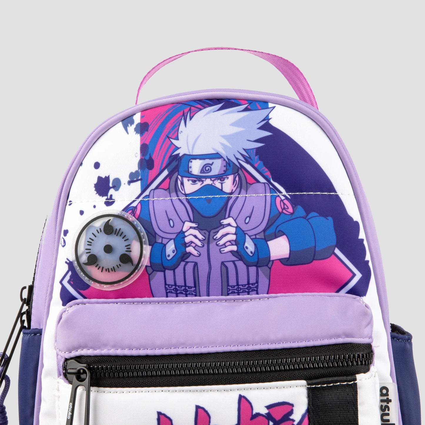Kakashi (Naruto Shippuden) Convertible Mini Backpack by Atsuko