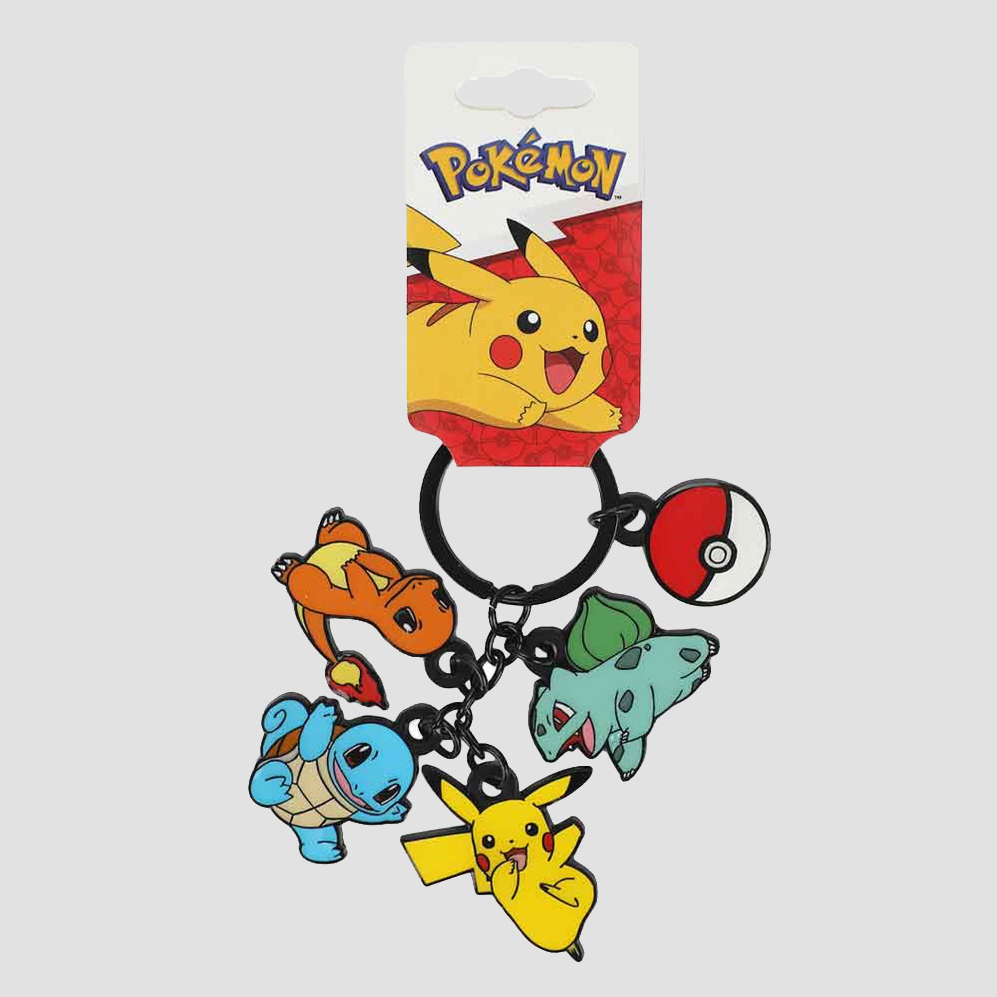 Kanto Starters (pokemon) Enamel Multi-charm Keychain – Collector's Outpost