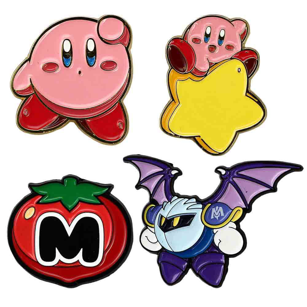 Kirby Characters Lapel Pin Set