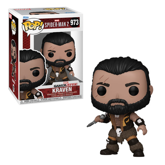 Kraven with Knife Spider-Man 2 Gamerverse Funko Pop!