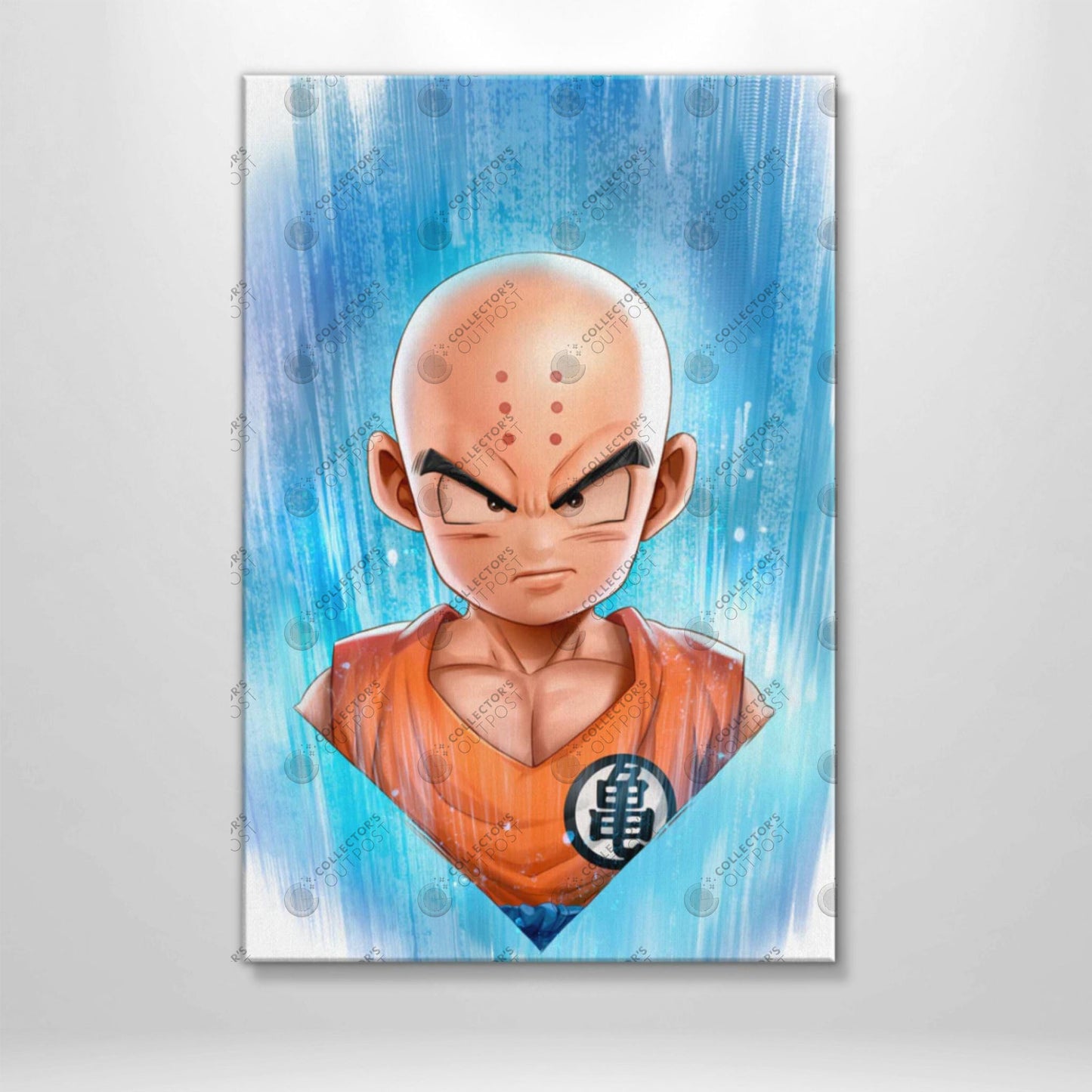 Load image into Gallery viewer, Krillin &amp;quot;First Rival&amp;quot; (Dragon Ball Z) Legacy Portrait Art Print
