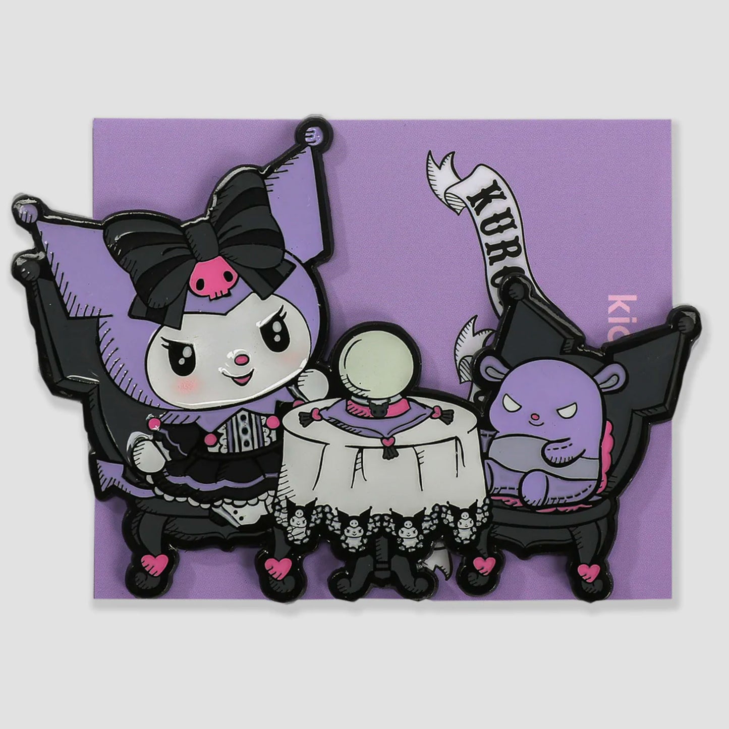 Kuromi (Hello Kitty and Friends) Sanrio Purple Charm Keychain – Collector's  Outpost