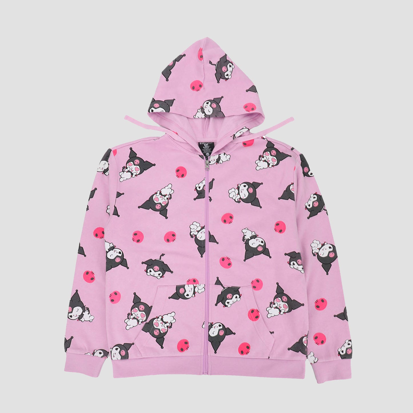 Kuromi (Hello Kitty & Friends) Sanrio AOP Zip-Up Hoodie