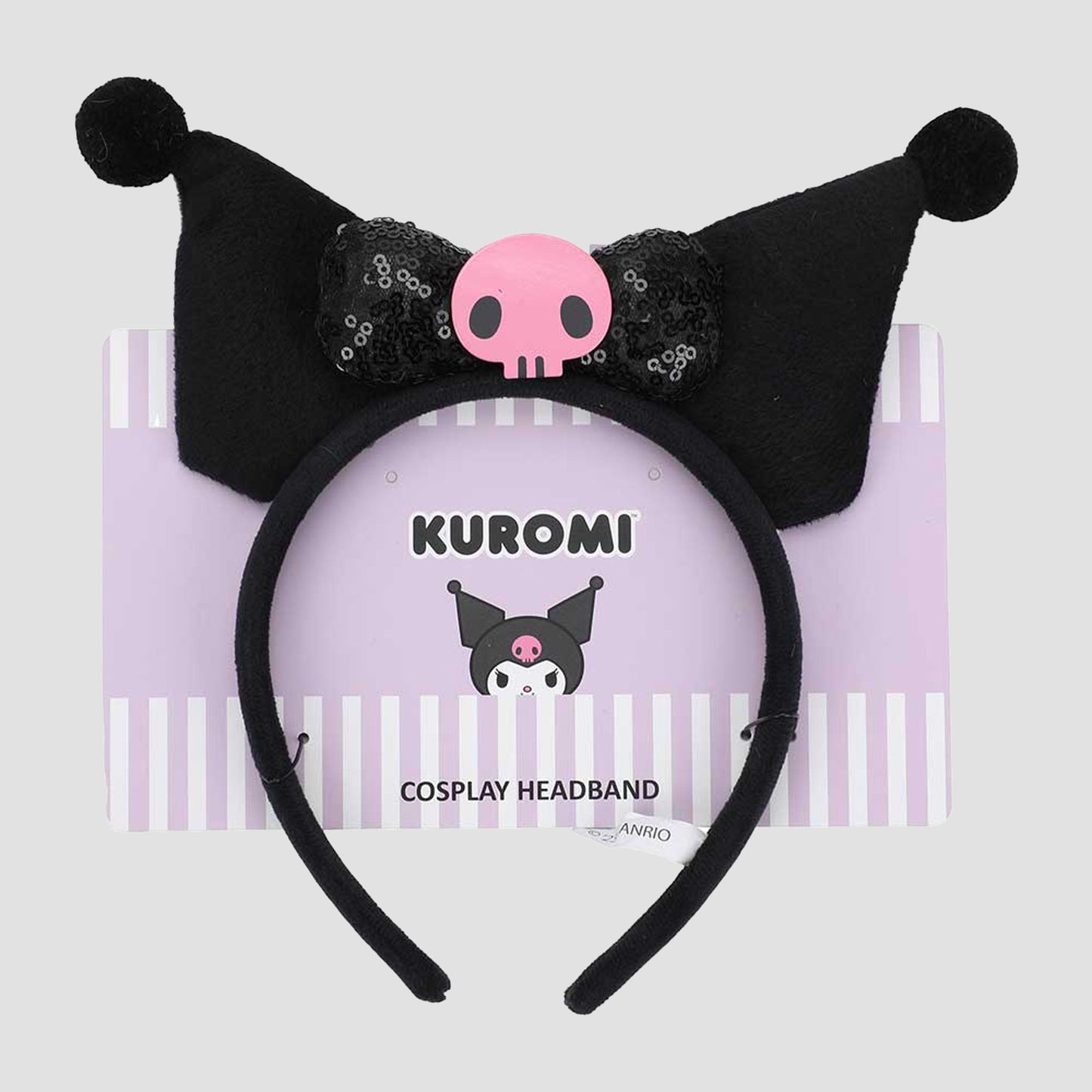 Load image into Gallery viewer, Kuromi (Hello Kitty &amp;amp; Friends) Sanrio Cosplay Headband
