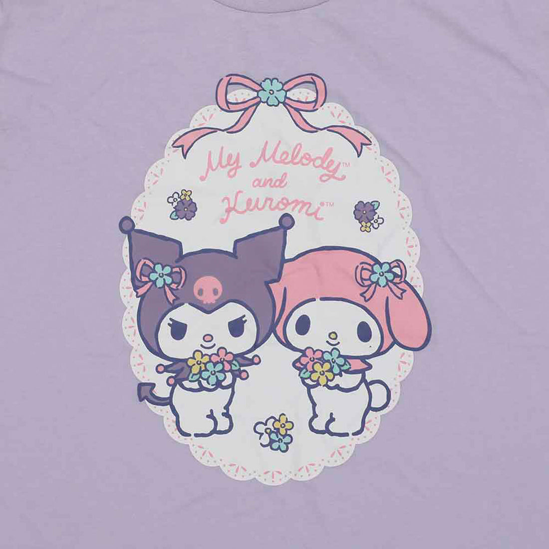 Kuromi & My Melody (Hello Kitty & Friends) Sanrio Sleepwear Set ...