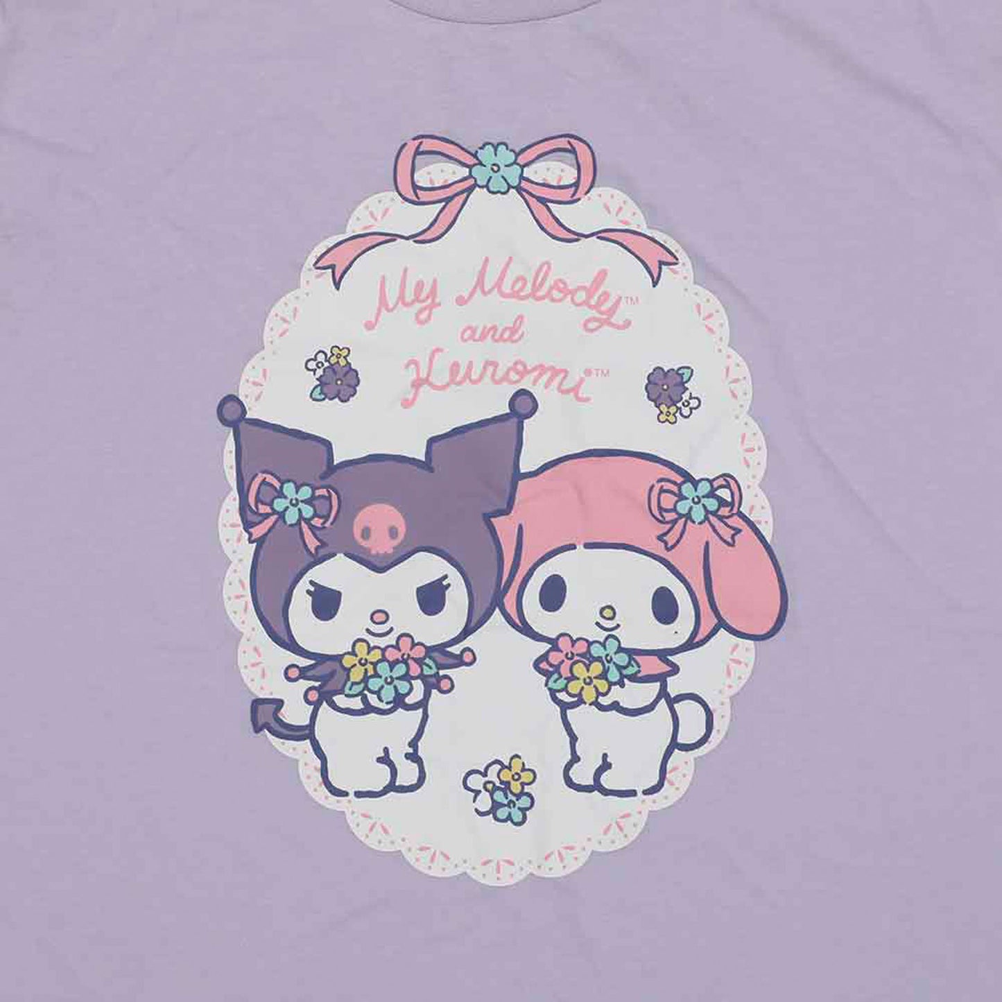 Kuromi & My Melody (Hello Kitty & Friends) Sanrio Sleepwear Set ...