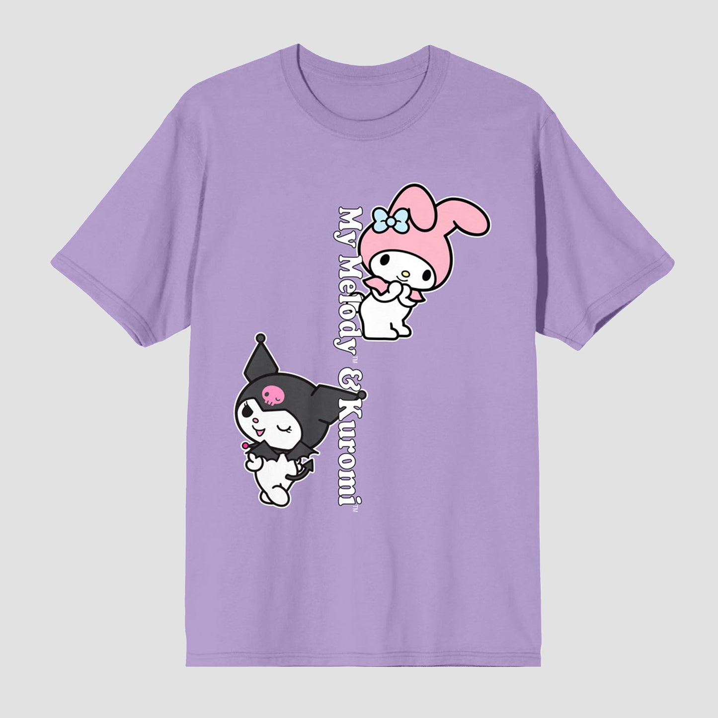Kuromi & My Melody (Hello Kitty & Friends) Sanrio Unisex Shirt