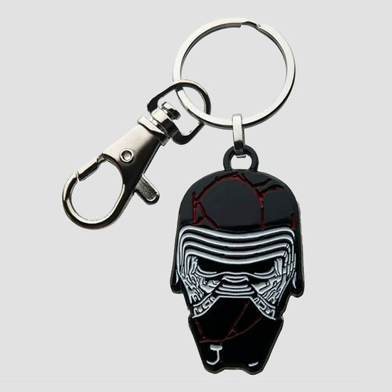 Load image into Gallery viewer, Kylo Ren Reforged Helmet (Star Wars: The Rise of Skywalker) Enamel Keychain
