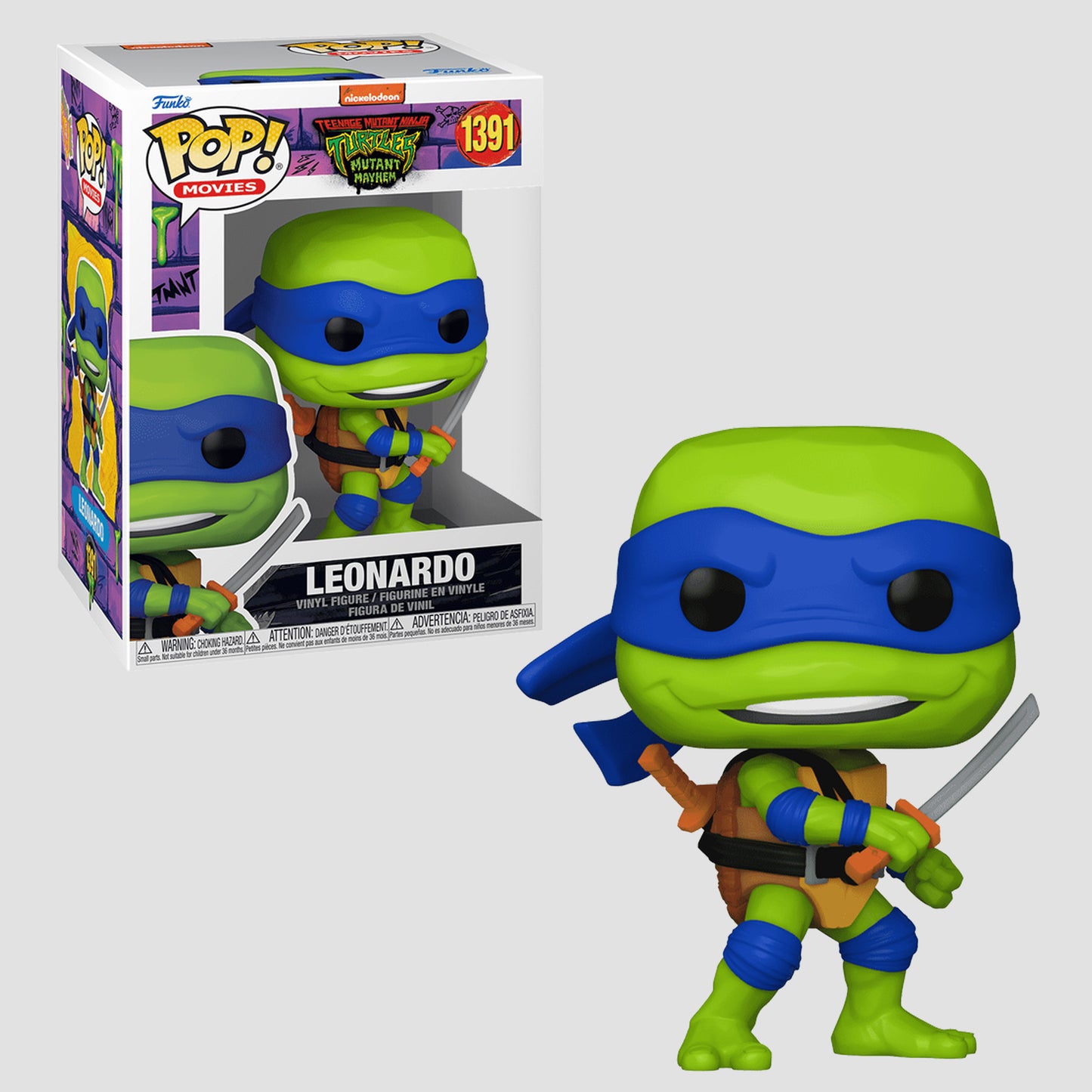 Leonardo (Teenage Mutant Ninja Turtles: Mutant Mayhem) Funko Pop!