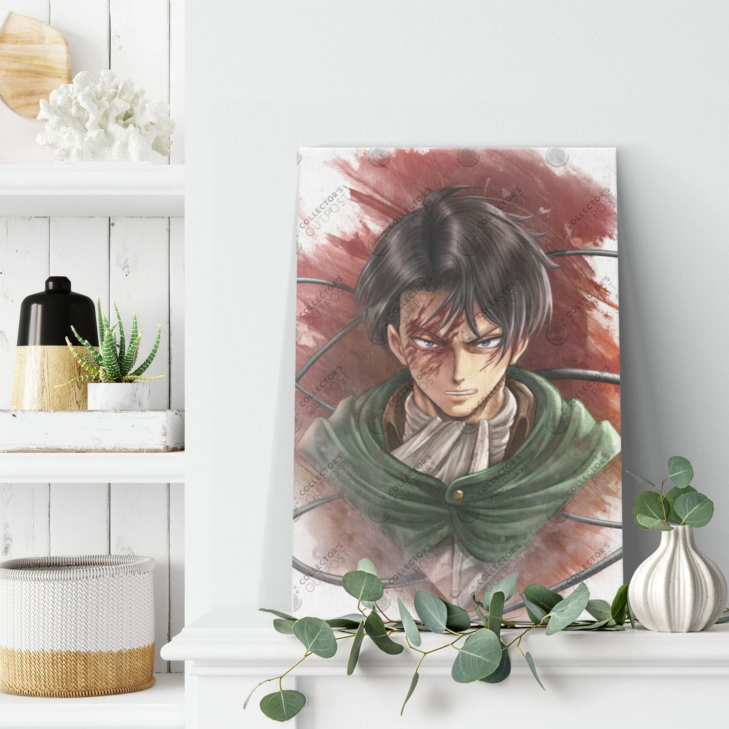 Load image into Gallery viewer, Levi Ackerman &amp;quot;The Captain&amp;quot; (Attack on Titan) Legacy Portrait Art Print
