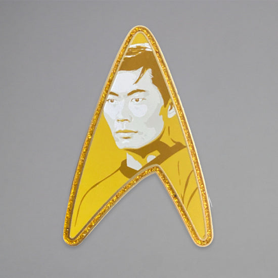Lieutenant Sulu's Delta (Star Trek: The Original Series) Pin