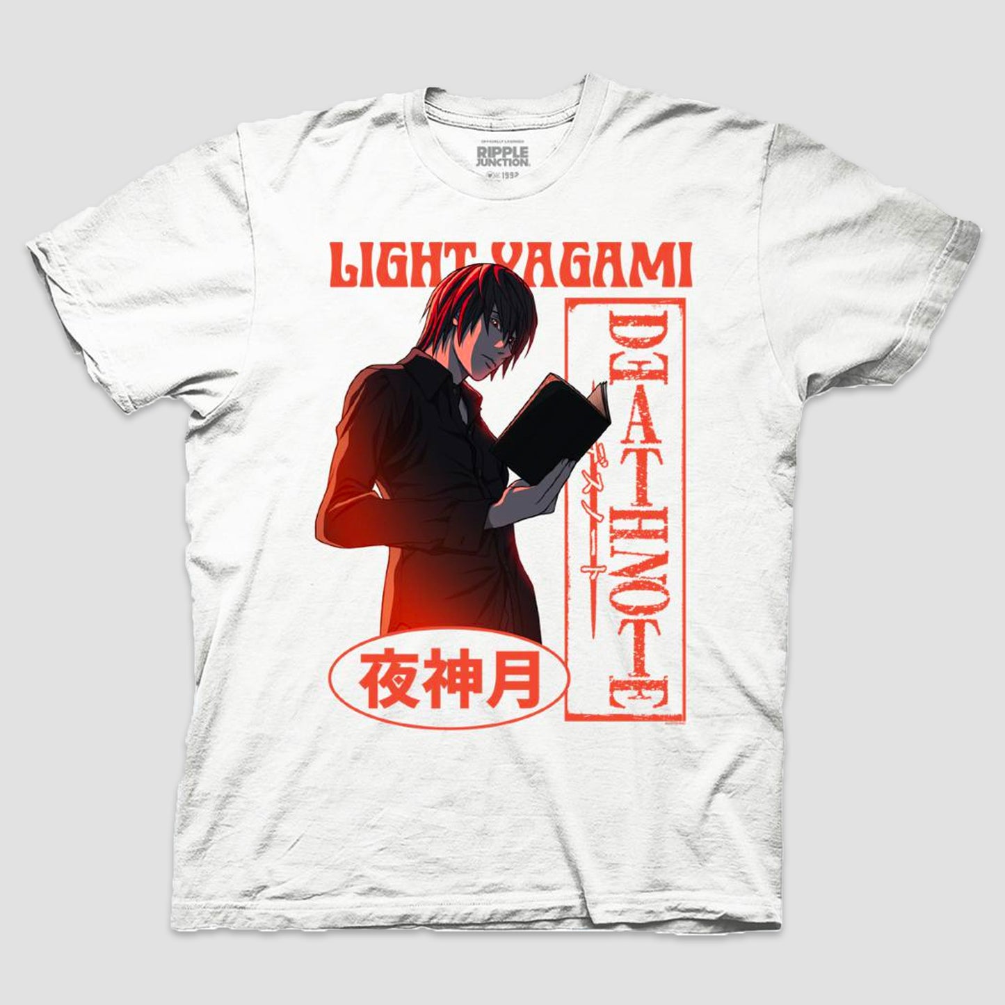 Light with Book (Death Note)  Unisex Shirt