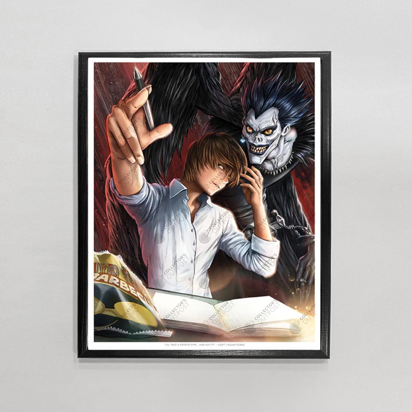 Light Yagami (Death Note) Premium Art Print