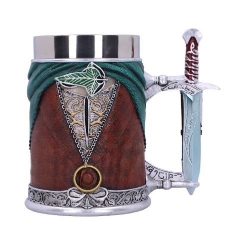 Lord of the Rings Frodo Sculpted Stainless Steel Tankard