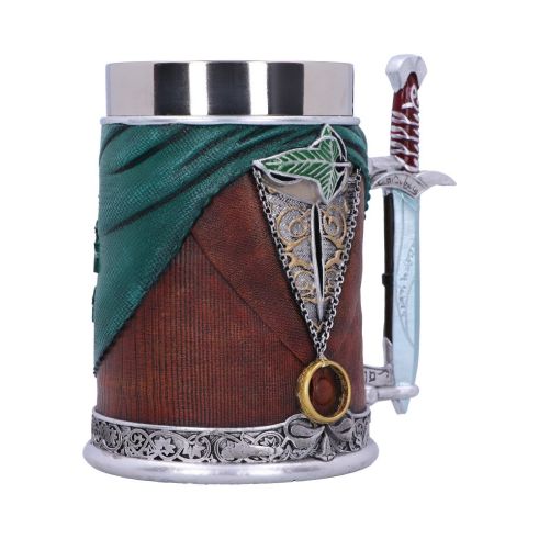 Lord of the Rings Frodo Sculpted Stainless Steel Tankard