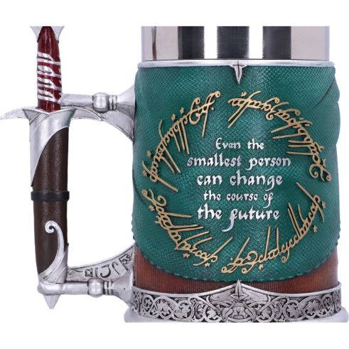 Lord of the Rings Frodo Sculpted Stainless Steel Tankard