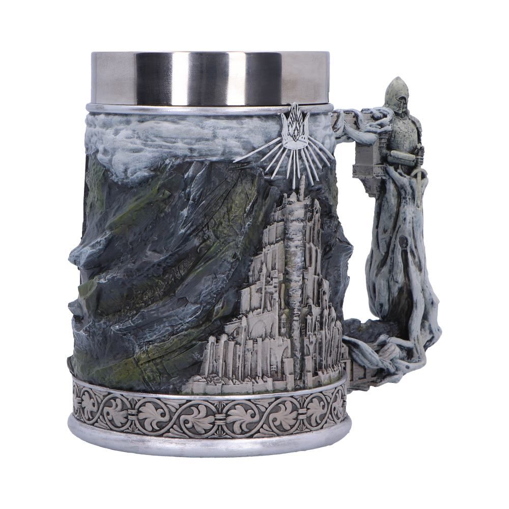 Lord of the Rings Gondor Sculpted Stainless Steel Tankard