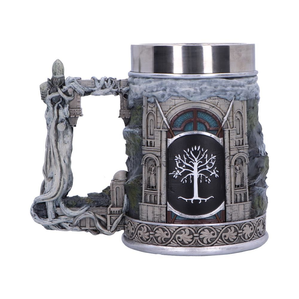 Lord of the Rings Gondor Sculpted Stainless Steel Tankard